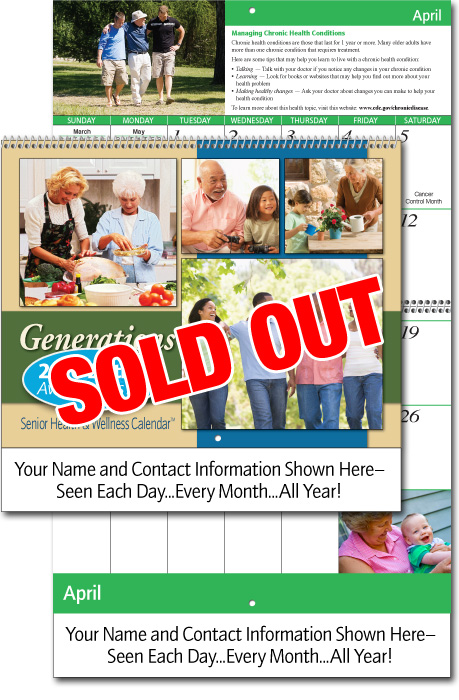 senior health calendars bankers health and fitness calendars