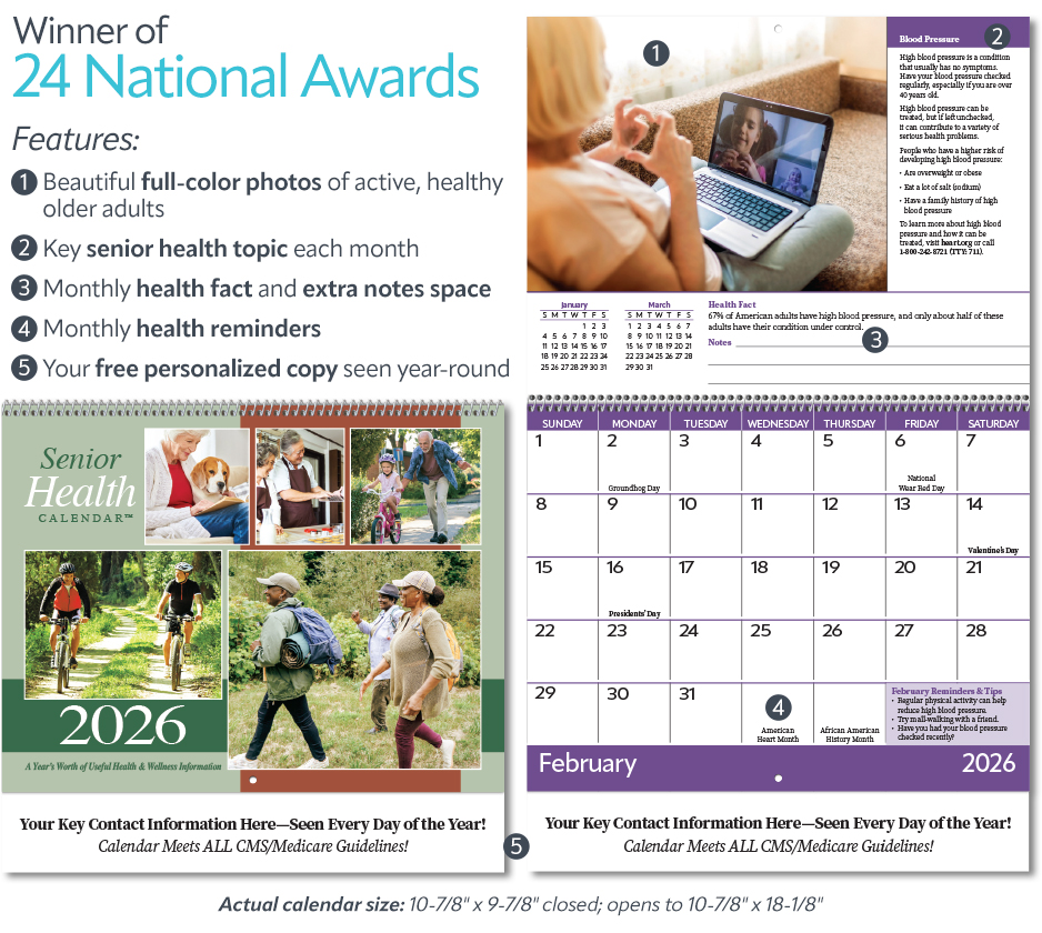 Senior Health Calendar