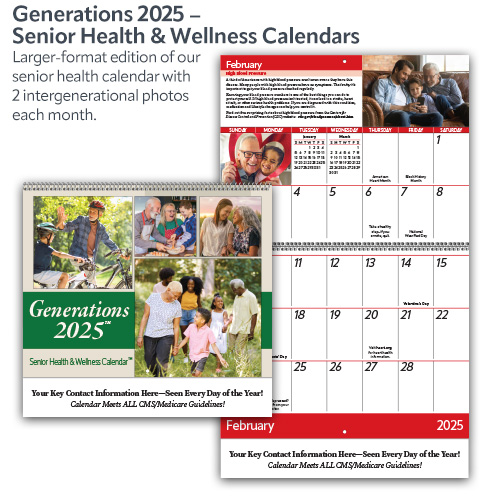 Generations Senior Health & Wellness Calendar
