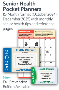 Senior Health Pocket Planners