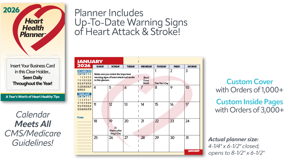 Caregiver's Pocket Planner Calendars