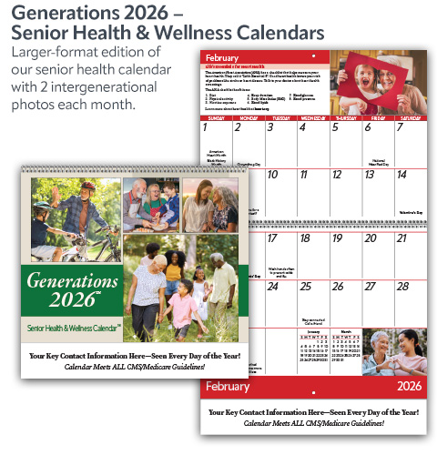 Generations Senior Health & Wellness Calendar