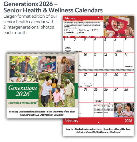 Generations Senior Health & Wellness Calendar