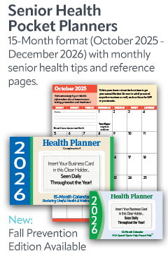 Senior Health Pocket Planners